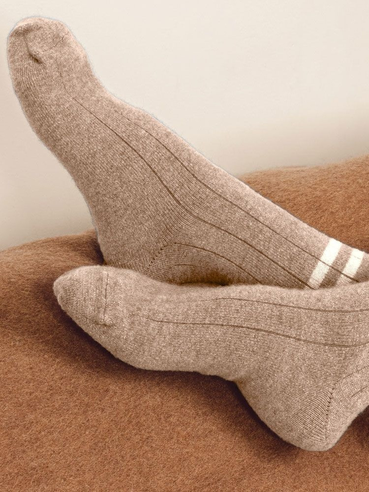 Highest quality 100% cashmere socks