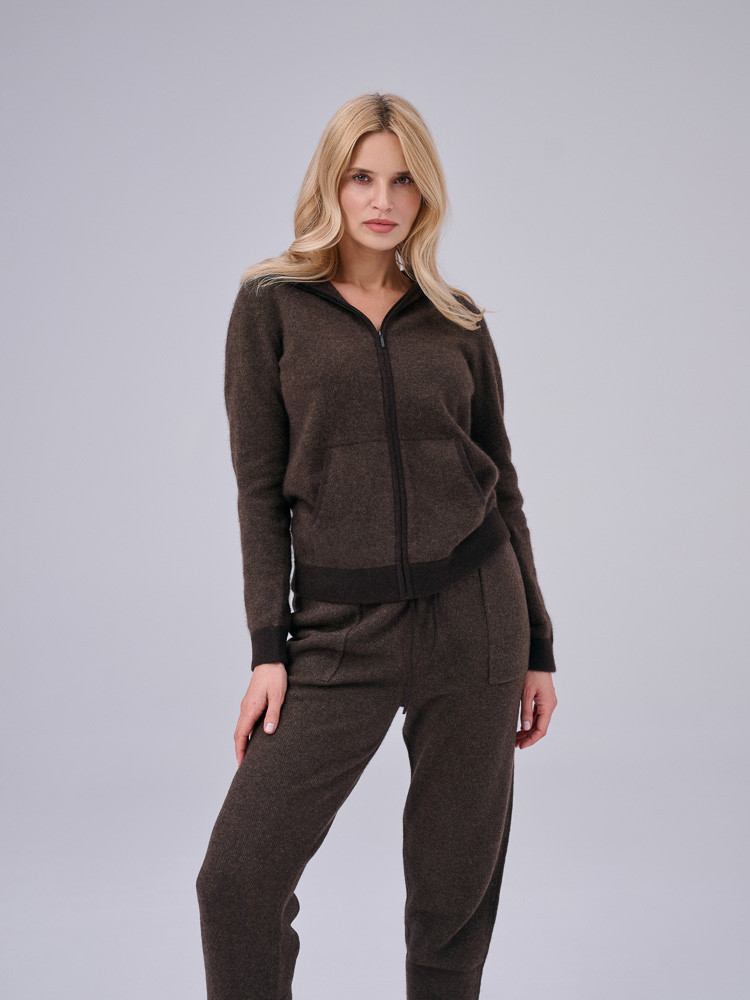 Women's yak wool sweatshirt