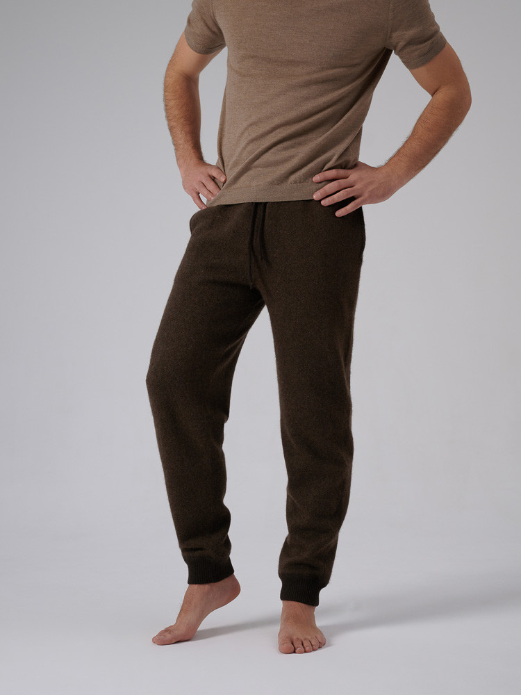 Yak wool men's trousers