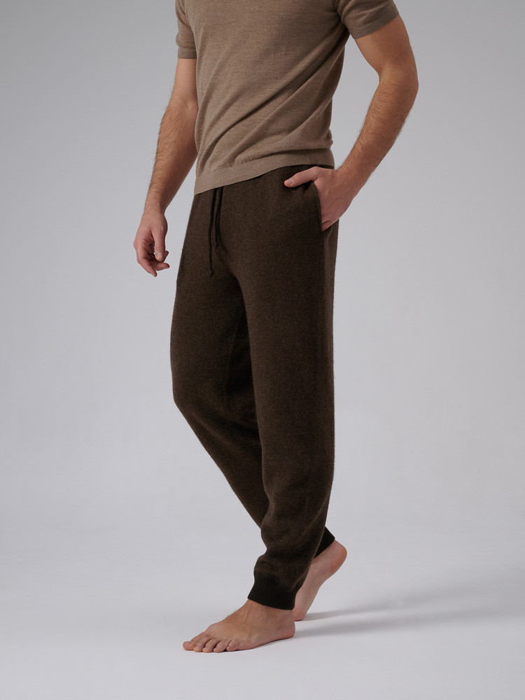 Yak wool men's trousers