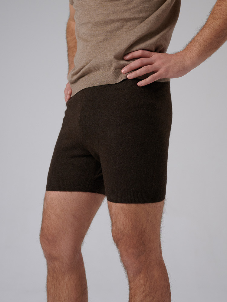 Men's yak wool shorts