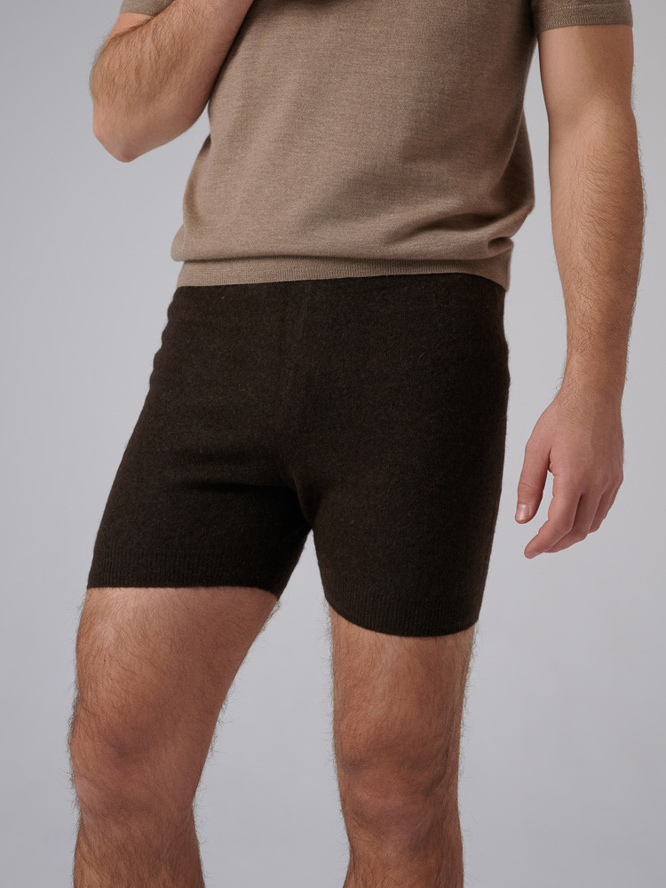 Men's yak wool shorts