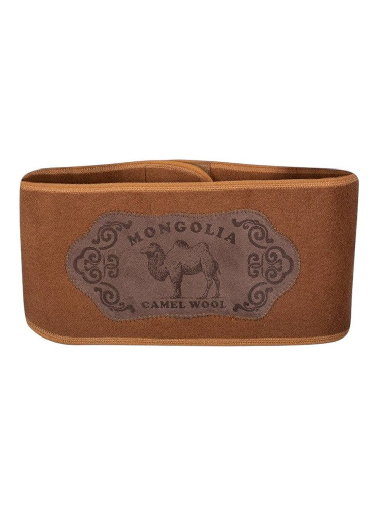 Warming kidney belt made of camel wool