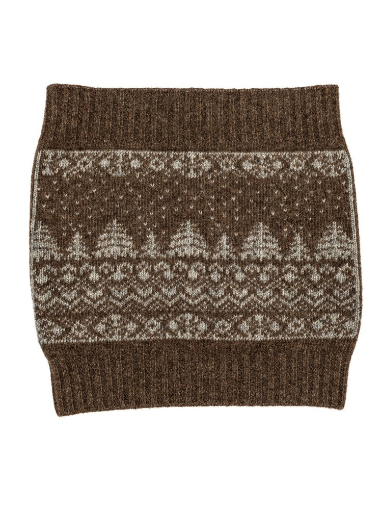 Elastic kidney warming belt in sheep's wool