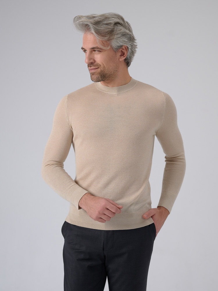 Light organic t-shirt – cashmere & silk