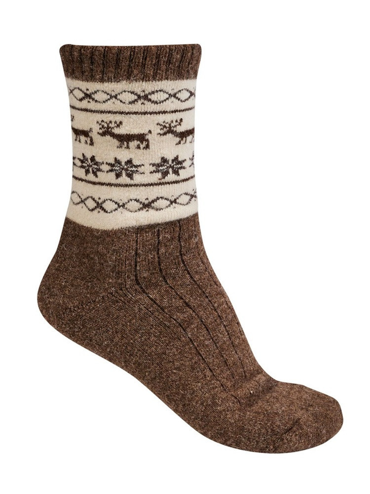 Socks of the wool of mongolian sheep 100%