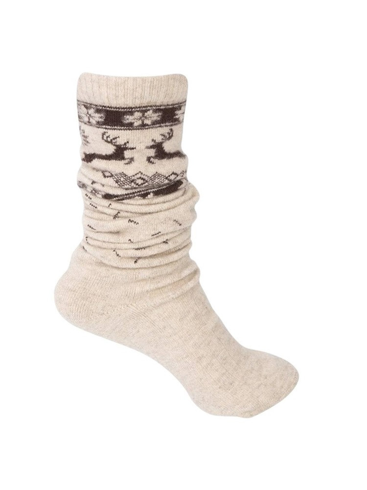 100% Woolen knee socks