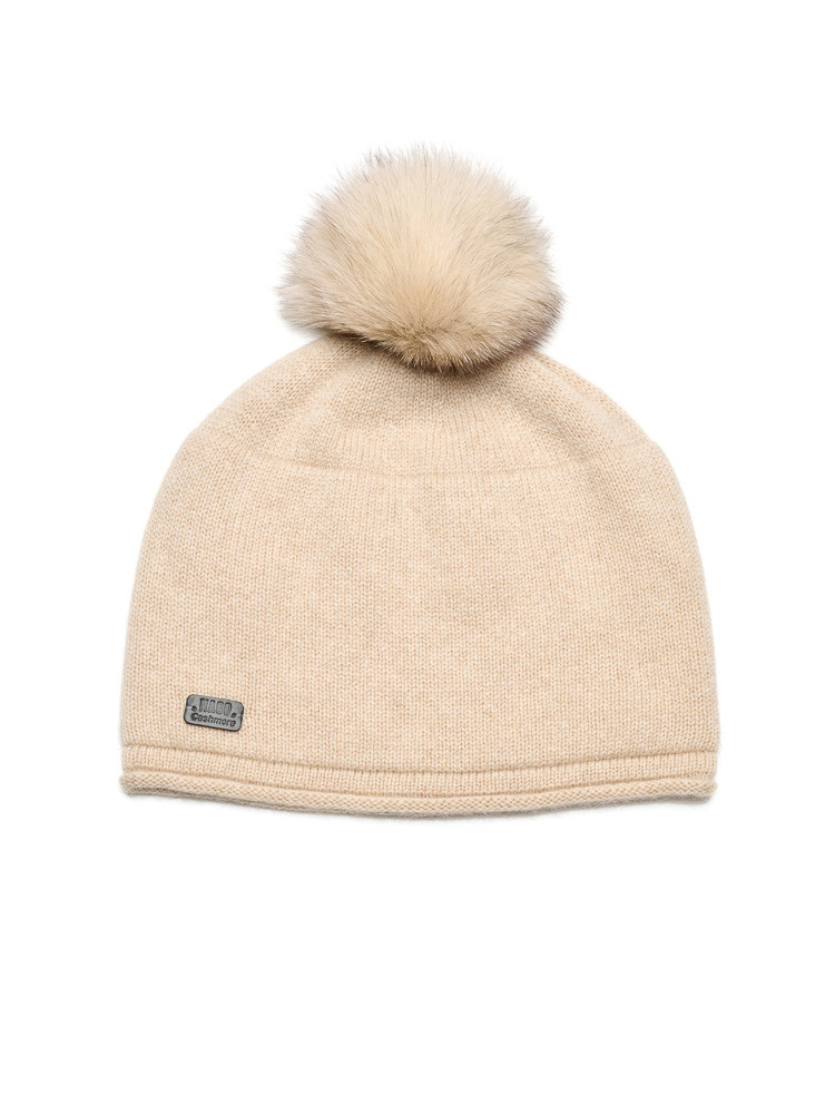 100% CASHMERE HAT