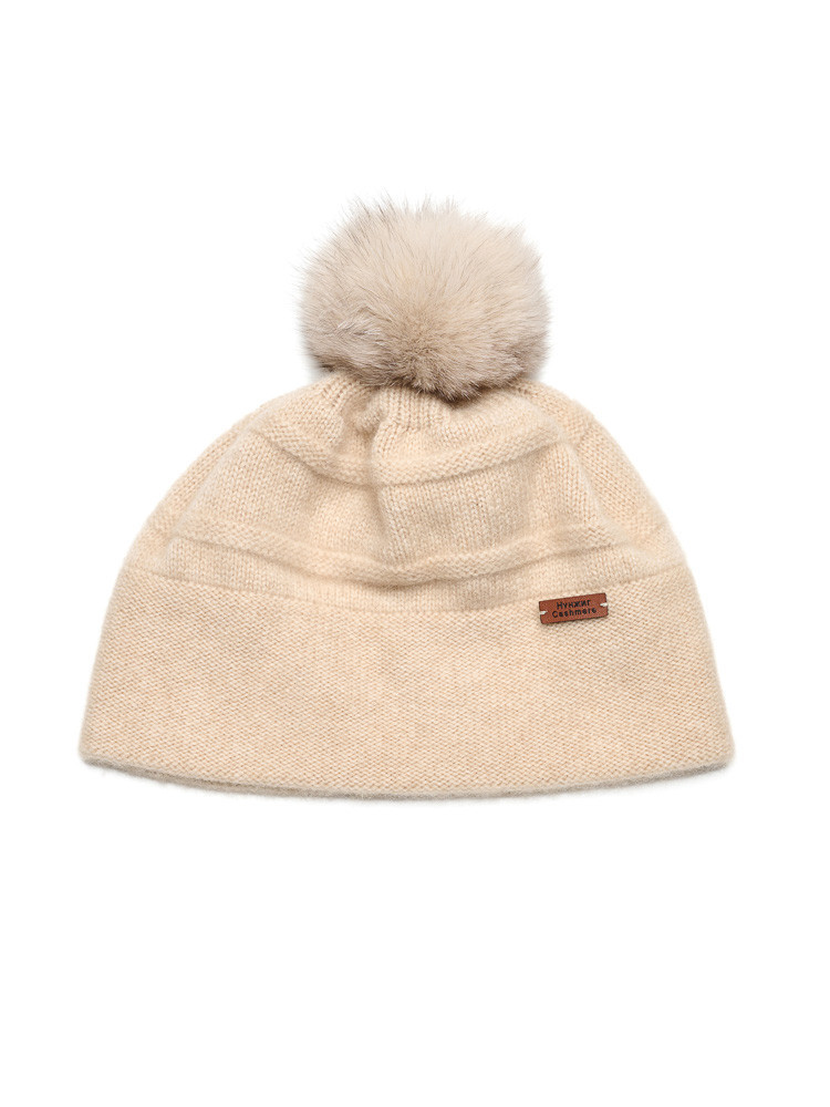 100% CASHMERE HAT