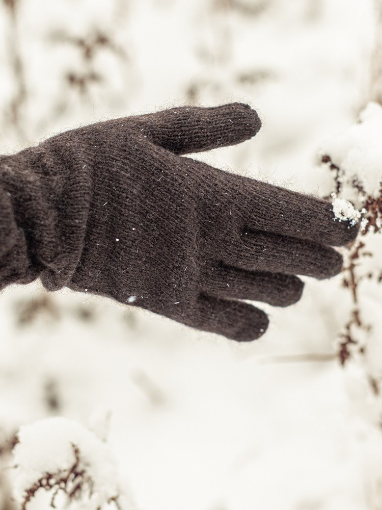 YAK WOOL GLOVES S-M