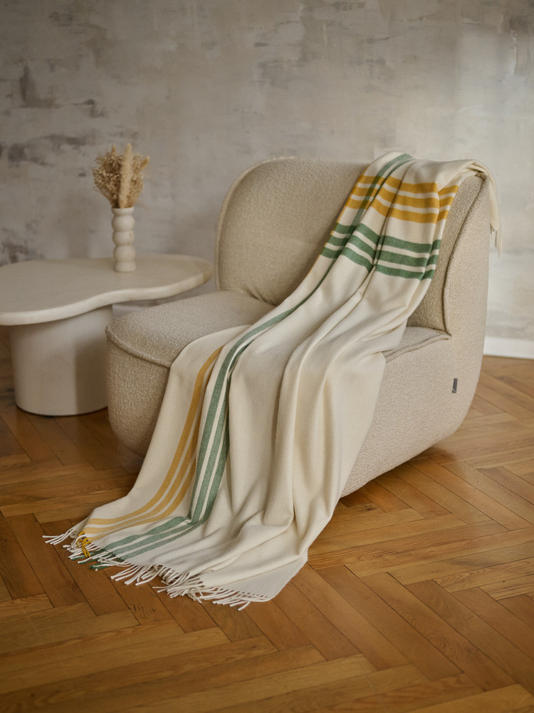 Cashmere plaid in warm shades