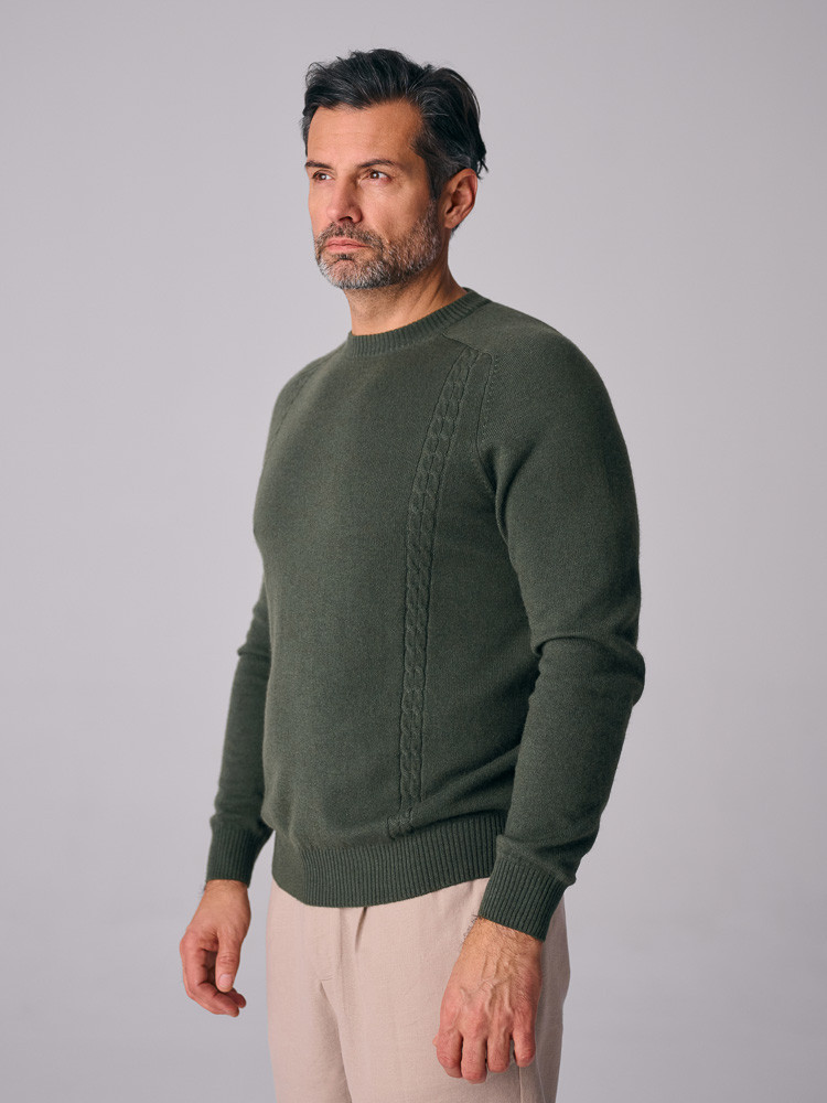 Green Cashmere Sweater