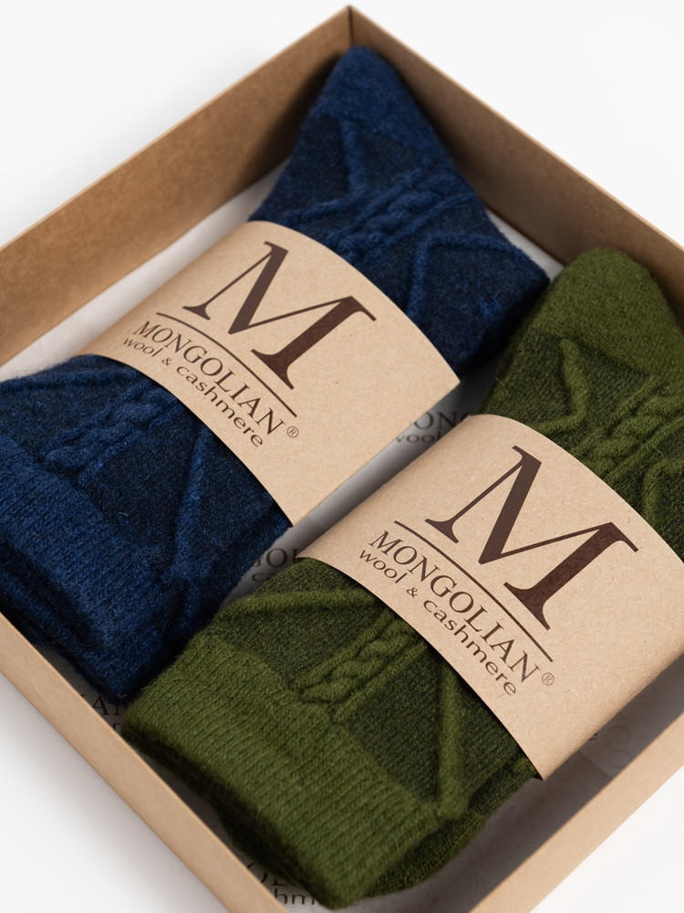 Set of men's wool socks