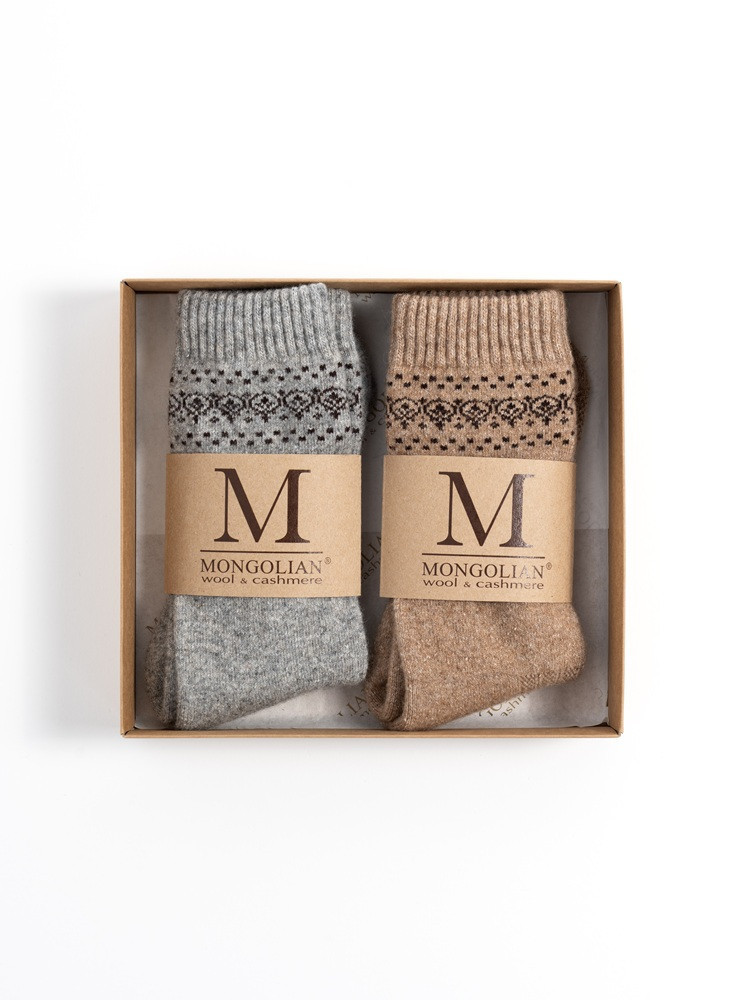 Set of unisex high socks