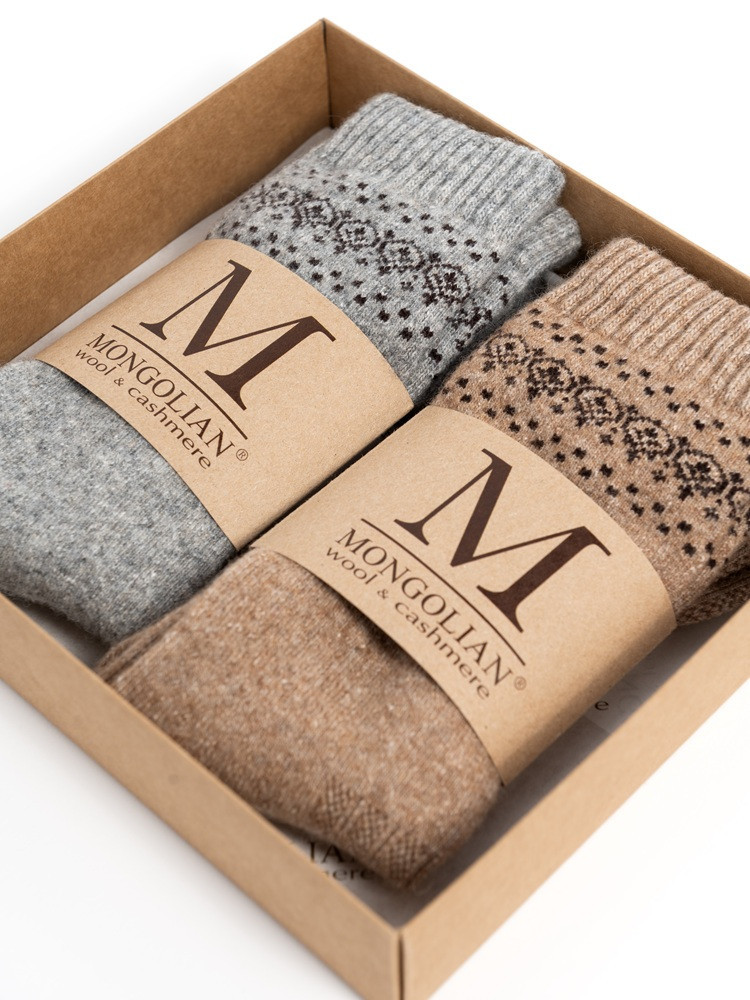 Set of unisex high socks