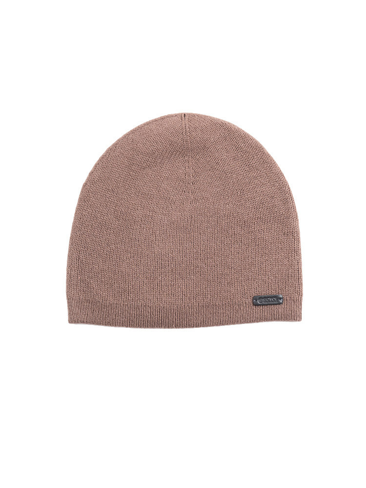 Mocha cashmere hat