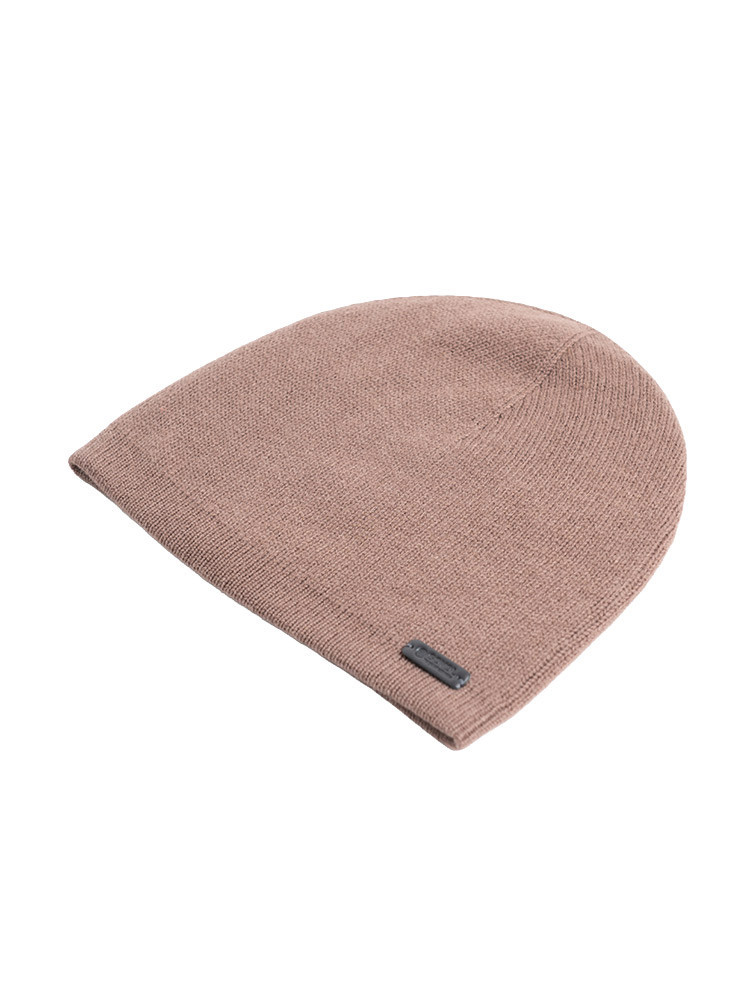 Mocha cashmere hat