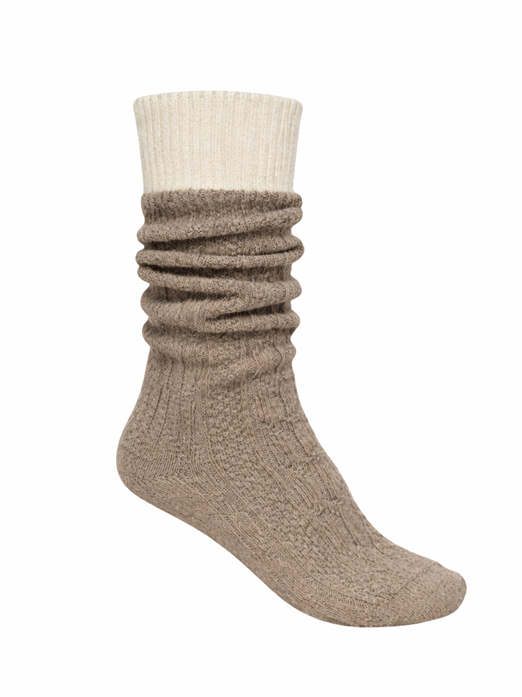 100% Woolen knee socks