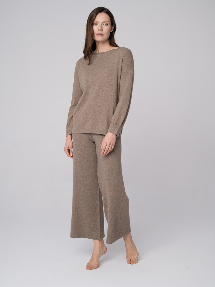 Cashmere knit set