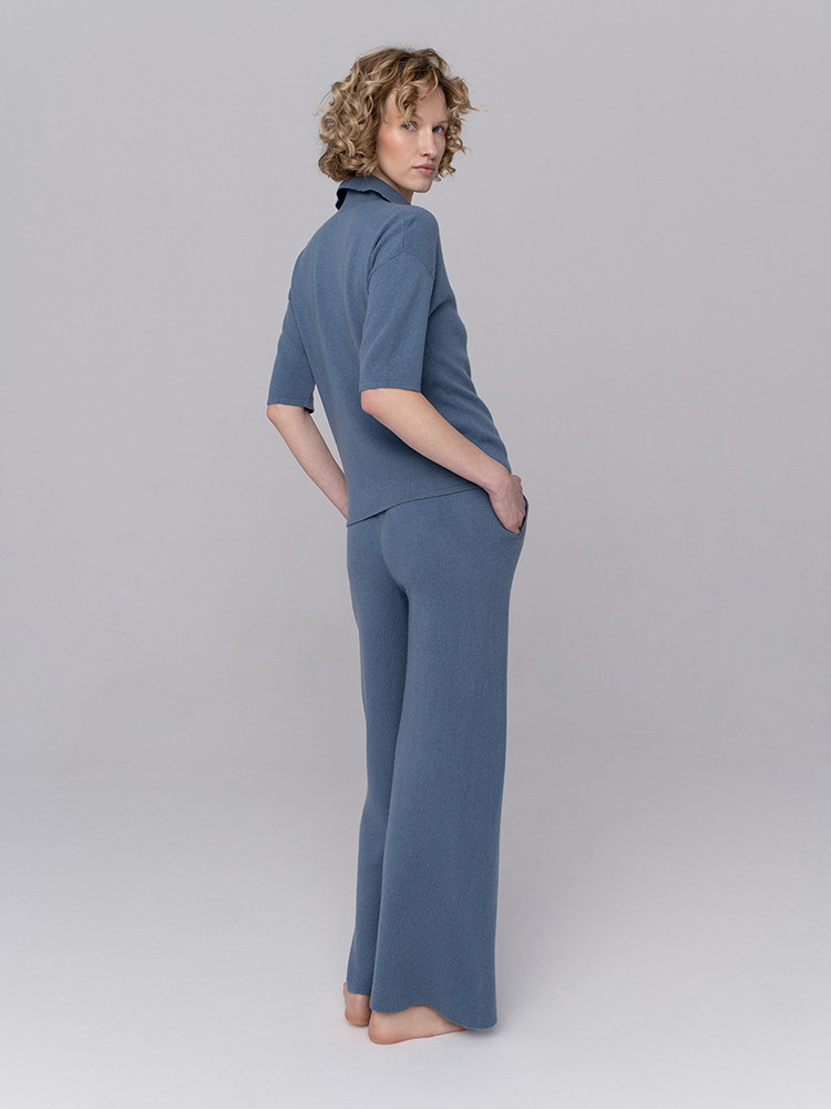 Knitted cashmere set