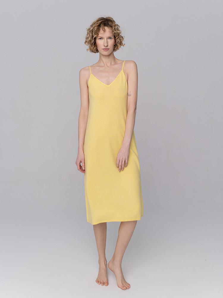 100% cashmere dress