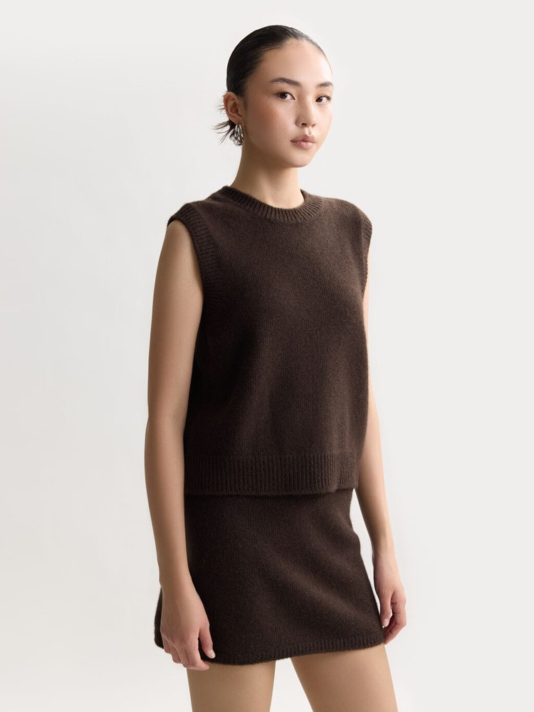 Yak wool vest