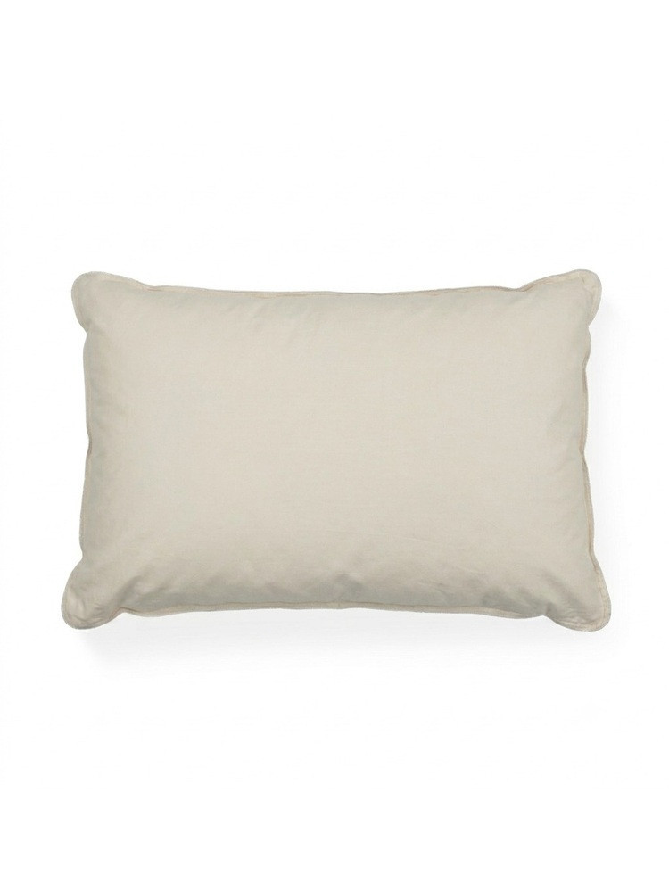 Hypoallergenic pillow with camel wool beige