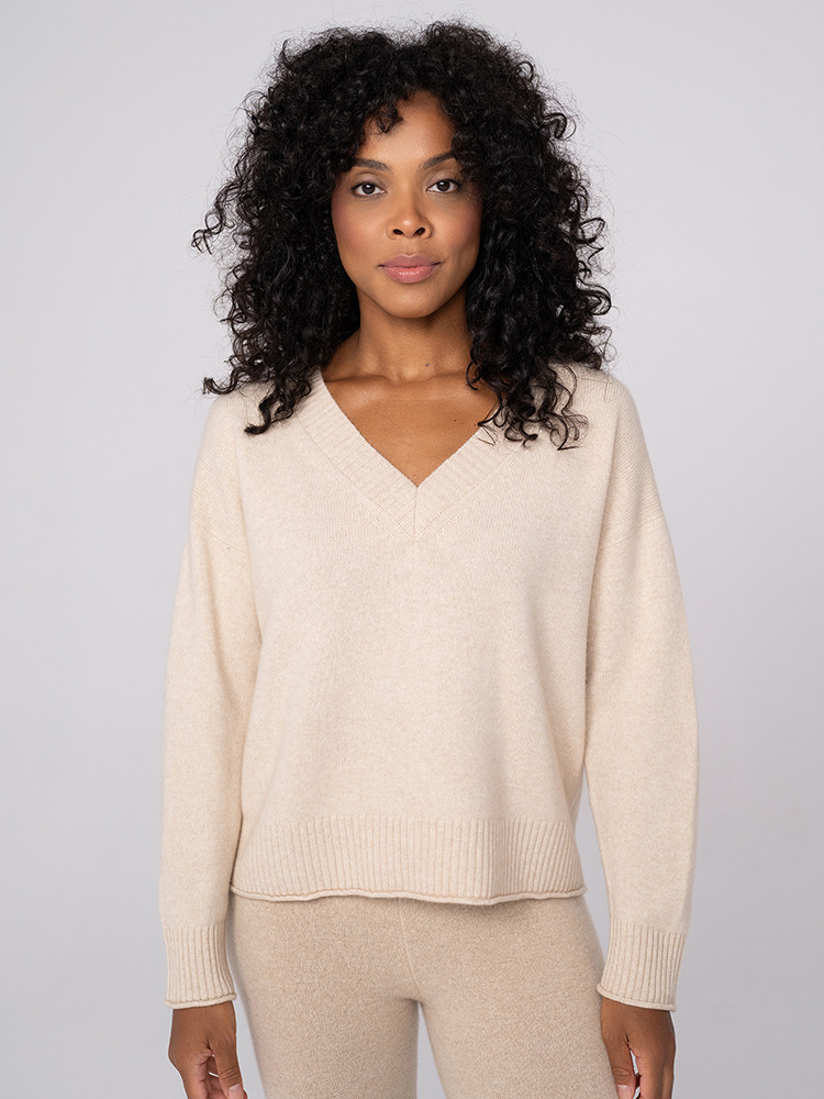 Relaxed cashmere sweater