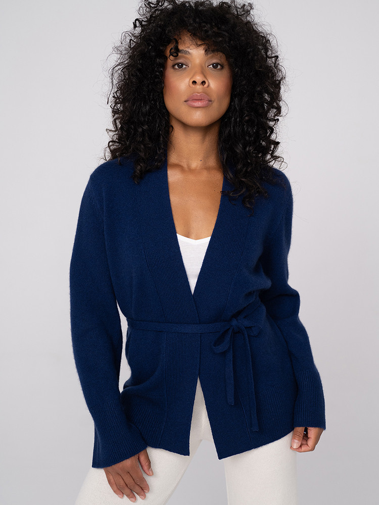 Cashmere kimono cardigan