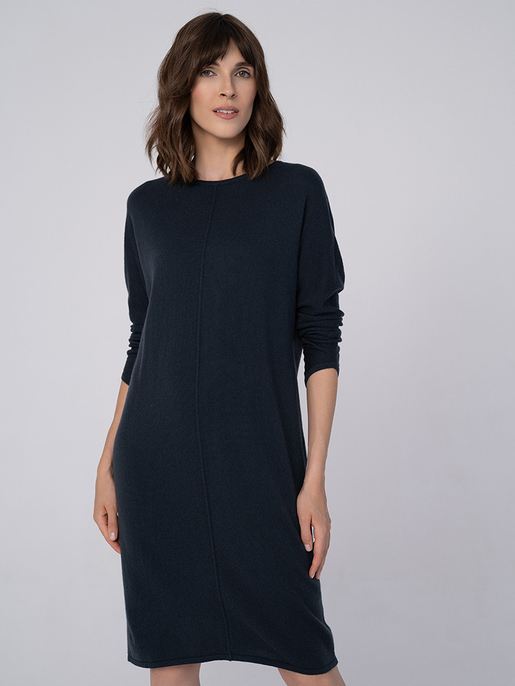 Knitted cashmere dress