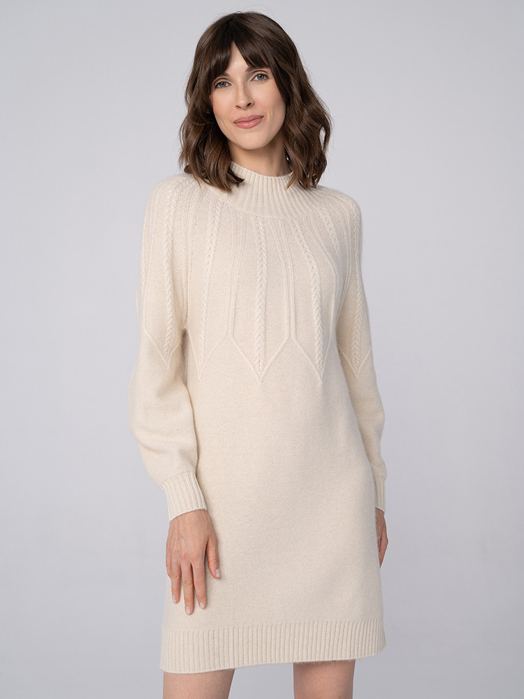 Knitted cashmere tunic