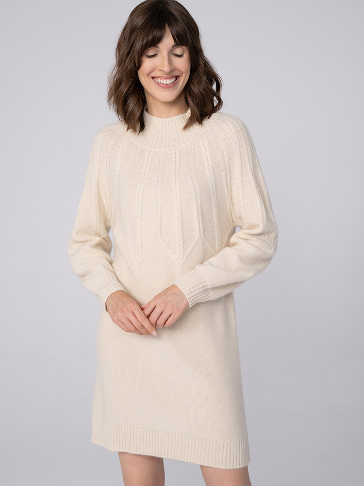 Knitted cashmere tunic
