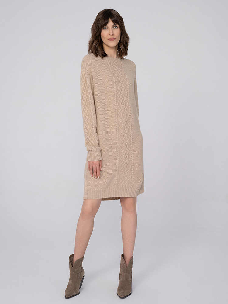 Cashmere sweater tunic