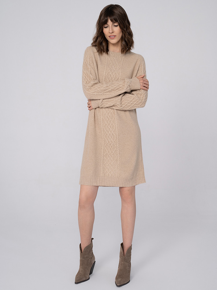 Cashmere sweater tunic