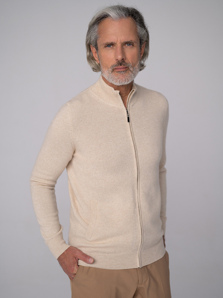 Men’s cashmere sweatshirt