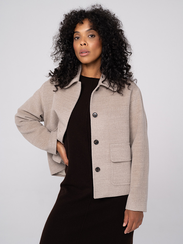 Sheep wool jacket