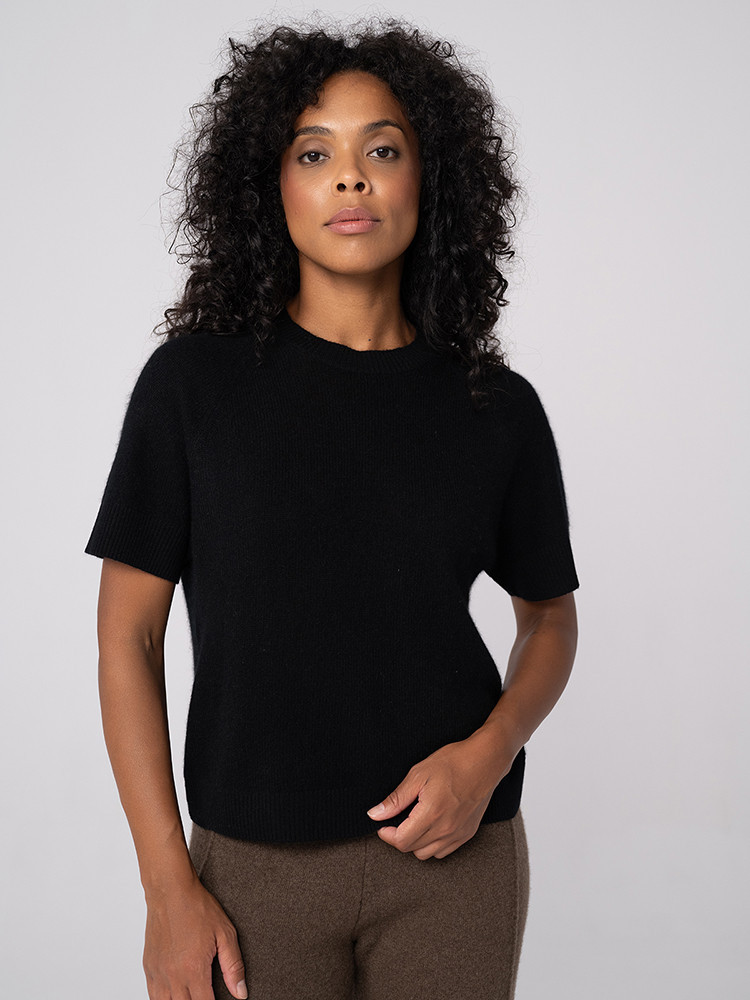 Lightweight cashmere T-shirt