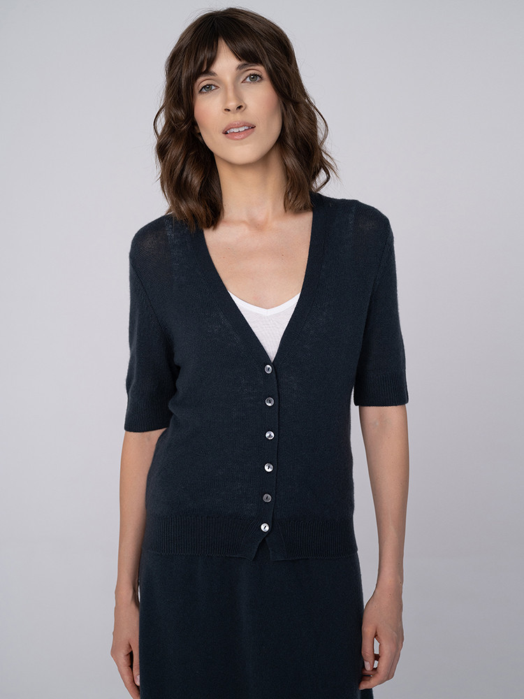 Cashmere V-neck cardigan