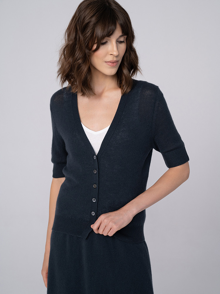 Cashmere V-neck cardigan