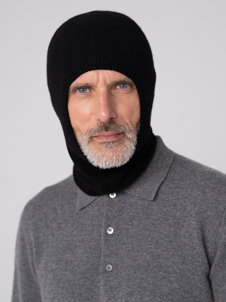 Cashmere balaclava