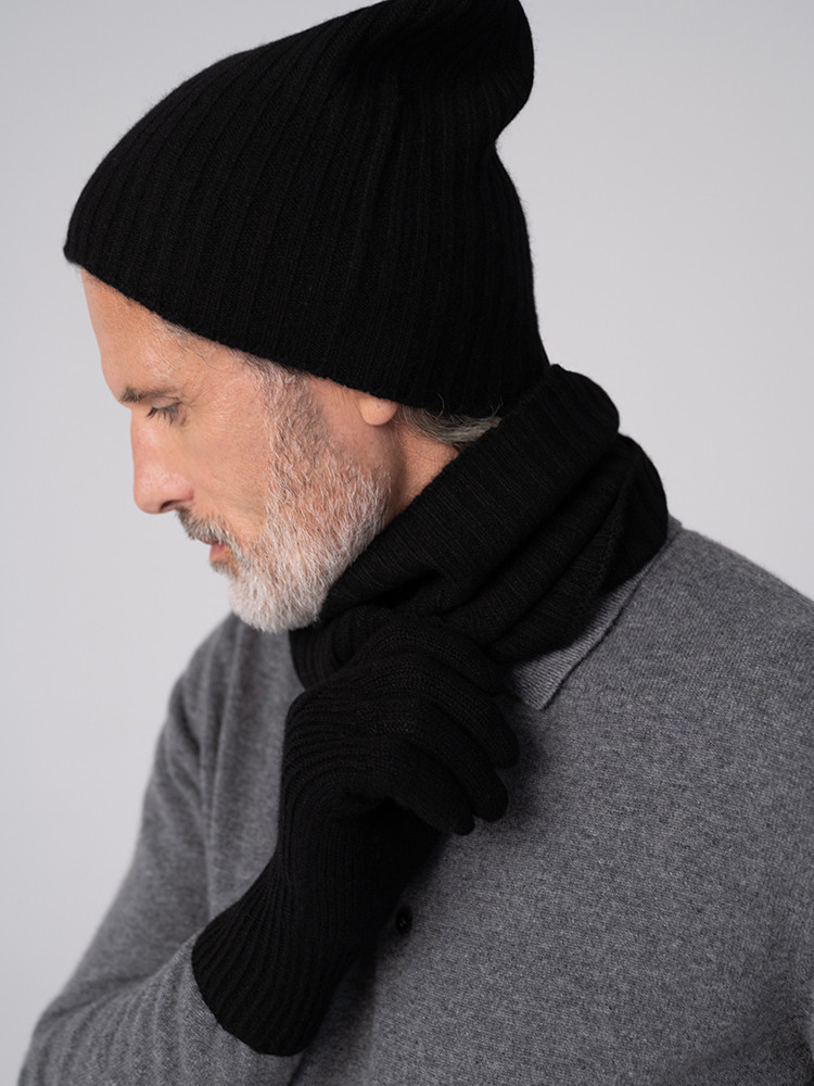 Men’s cashmere neck warmer