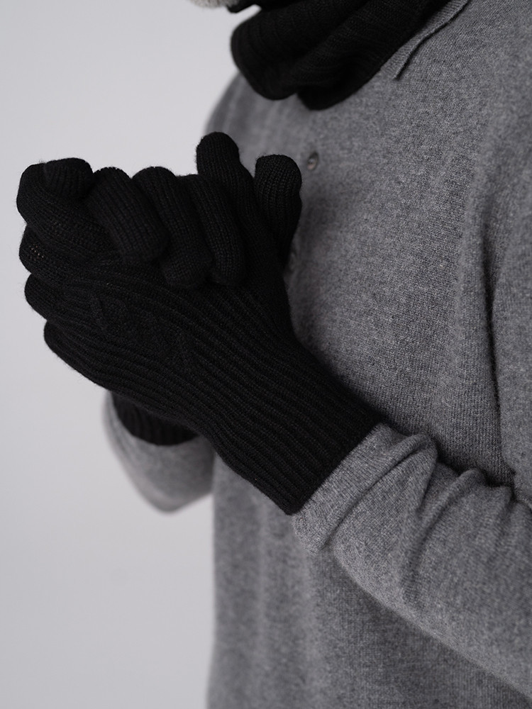Men’s cashmere gloves L
