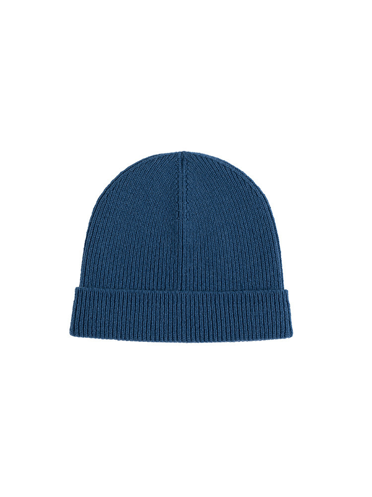 Ribbed cashmere hat