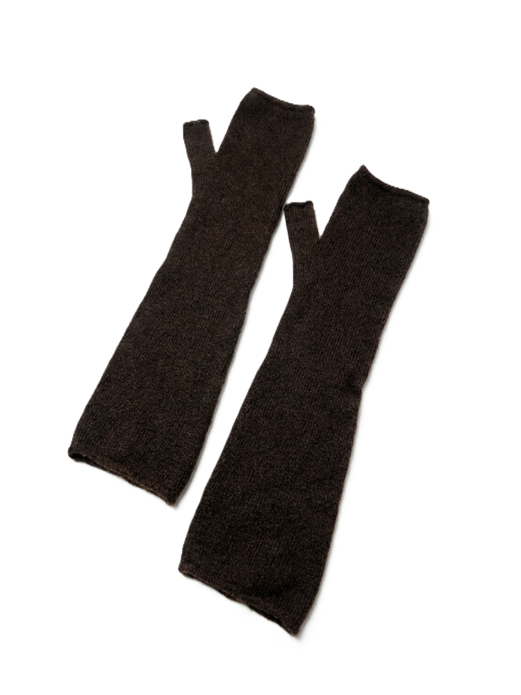 Long yak wool hand warmers