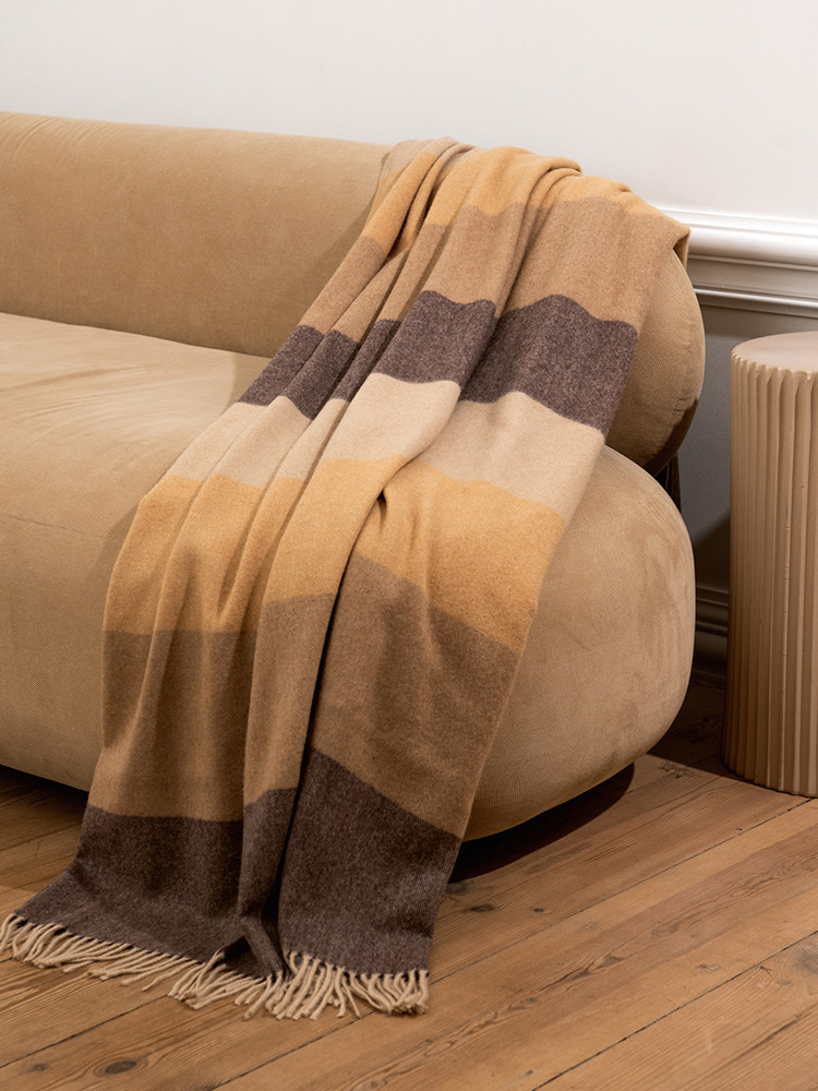 Camel wool blanket 100% camel