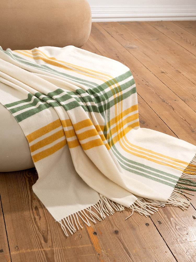 Cashmere plaid in warm shades