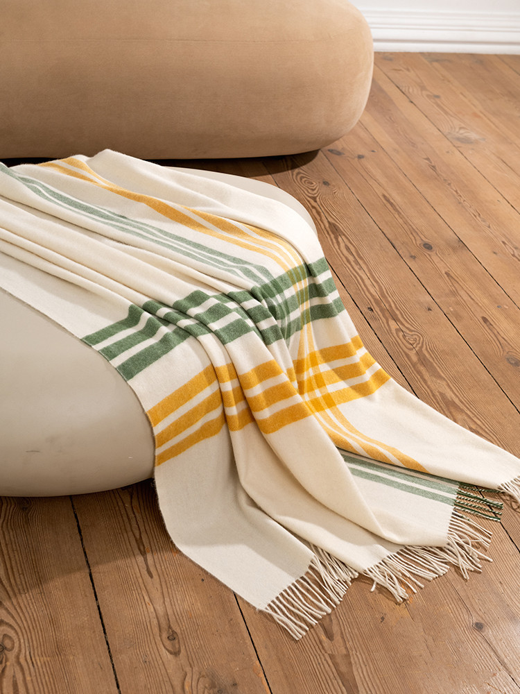 Cashmere plaid in warm shades