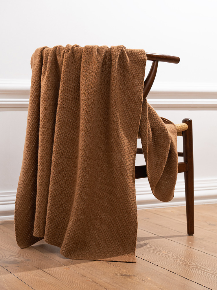 Sheep wool blanket 100x150