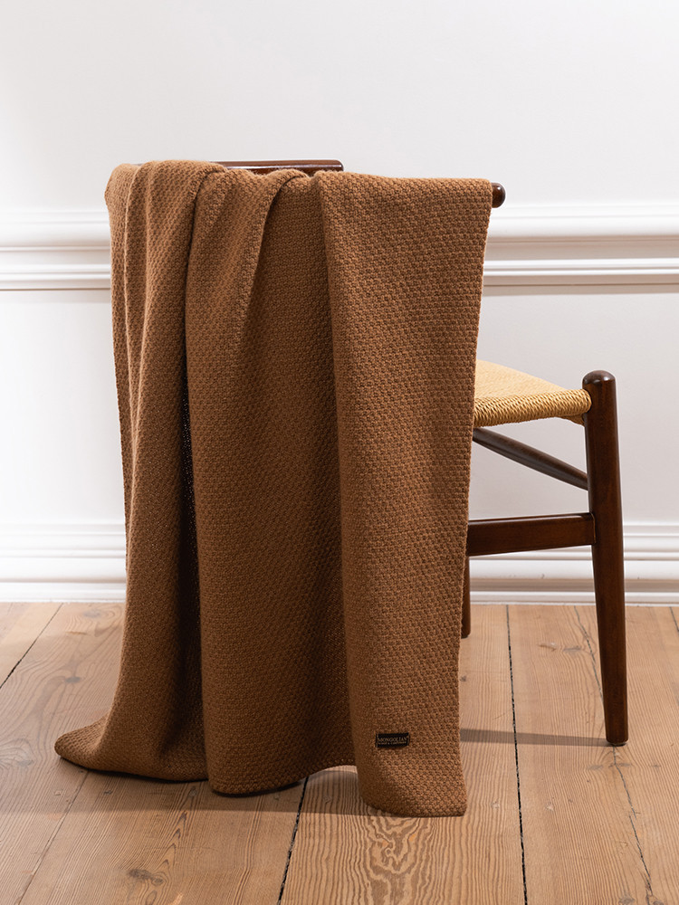 Sheep wool blanket 100x150